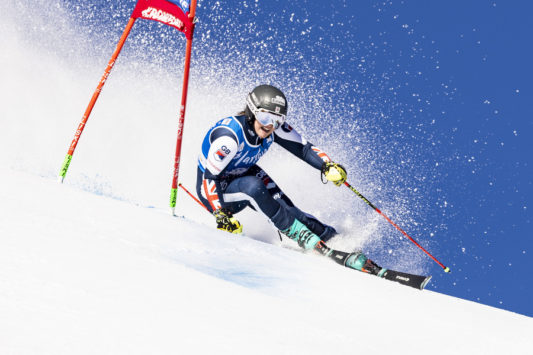 Vicky Gosling Skiing