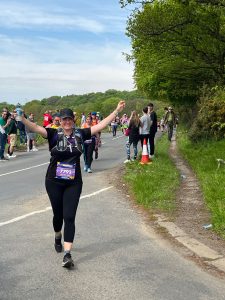 Rebecca running Leeds marathon in memory of her friend Petra