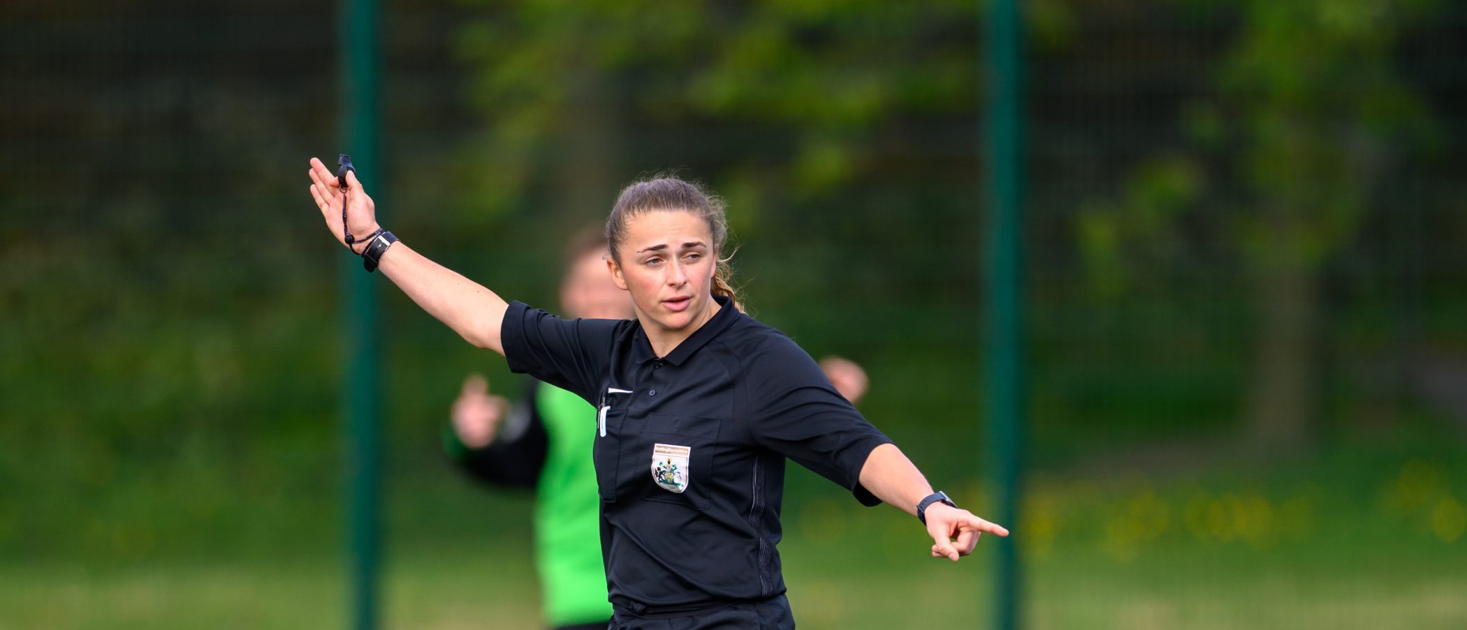Female football referee