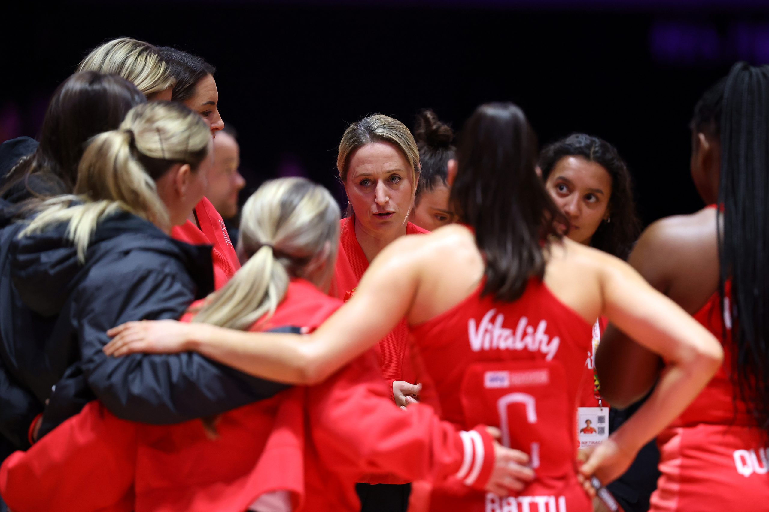 Jess Thirlby Head Coach of England Netball