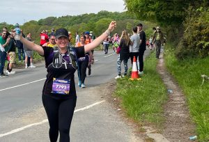 Rebecca running Leeds marathon in memory of her friend Petra